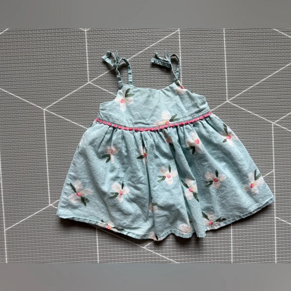 Osh kosh|Baby girl summer dress in floral print•••cotton sundress 3M,boho girly